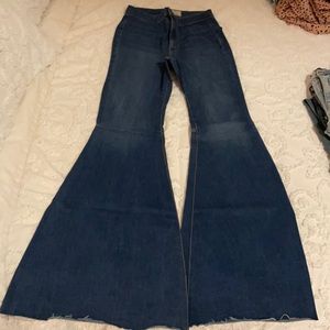 Free people super flare jeans